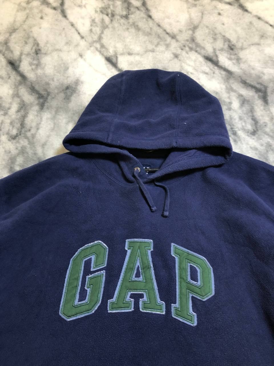 Gap GAP Logo Spell Out Pullover Hoodie Size US XL / EU 56 / 4 - 4 Thumbnail