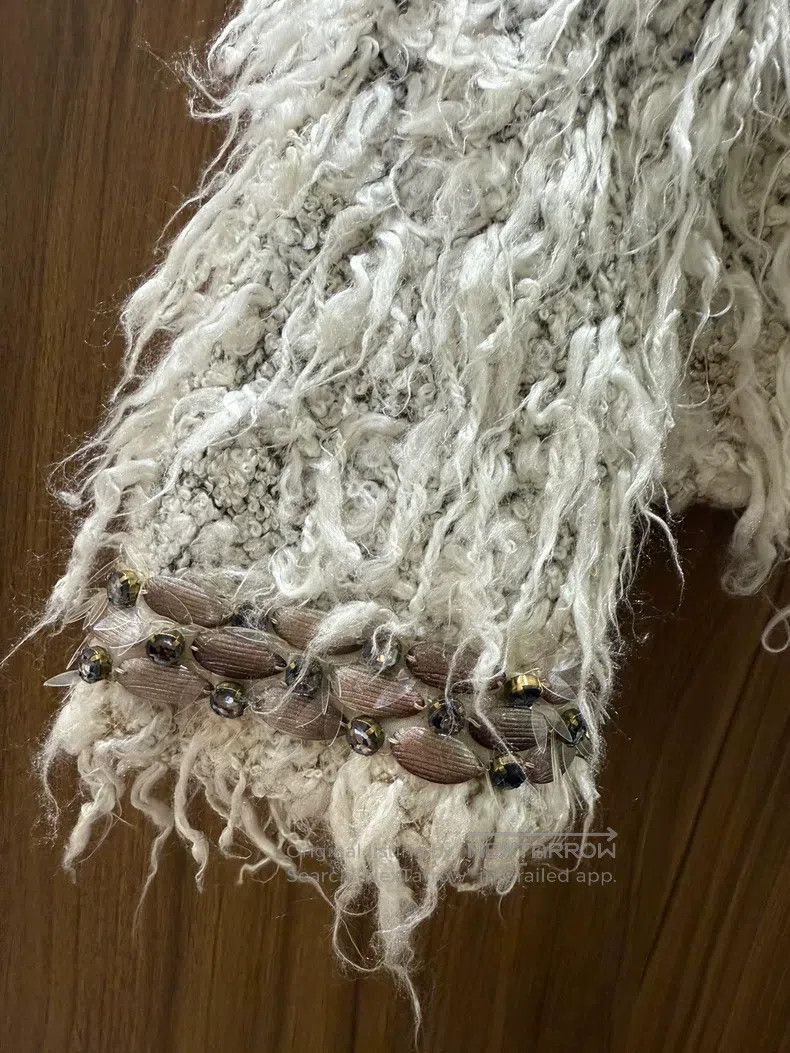 Chanel Chanel Dallas series white tassel short jacket Size XXS / US 00 / IT 34 - 3 Thumbnail
