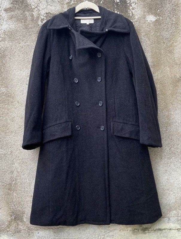 Dries Van Noten Dries Van Noten Double Breasted Long Coat Wool Size US M / EU 48-50 / 2 - 1 Thumbnail