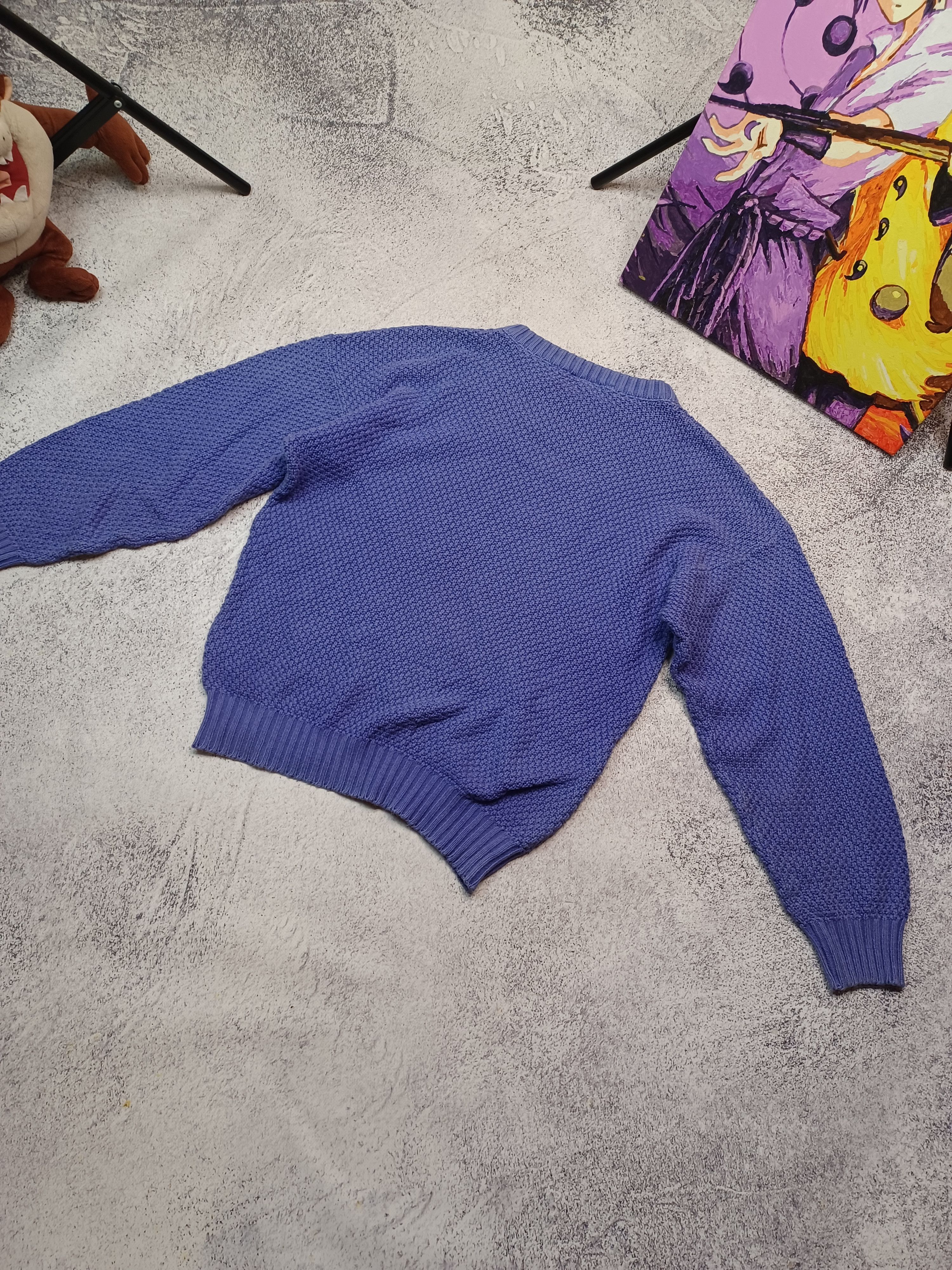 Lacoste Vintage Lacoste "Made in France" Knit Sweater Size US M / EU 48-50 / 2 - 2 Thumbnail
