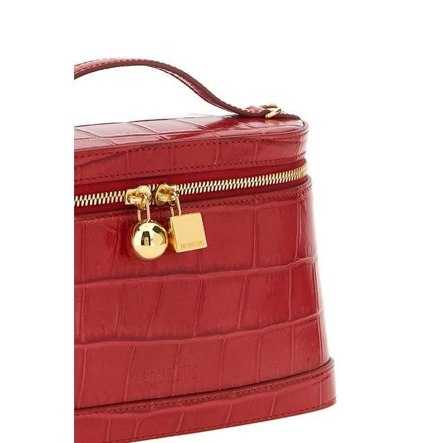 Jacquemus JACQUEMUS Le Petit Vanity Handbag Red Bag New & Authentic Size ONE SIZE - 4 Thumbnail