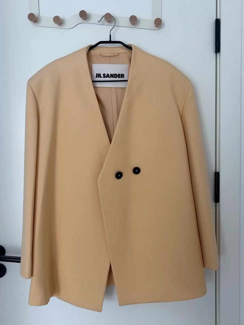 Jil Sander Jil Sander Apricot colored coat Size XXS / US 00 / IT 34 - 1 Thumbnail