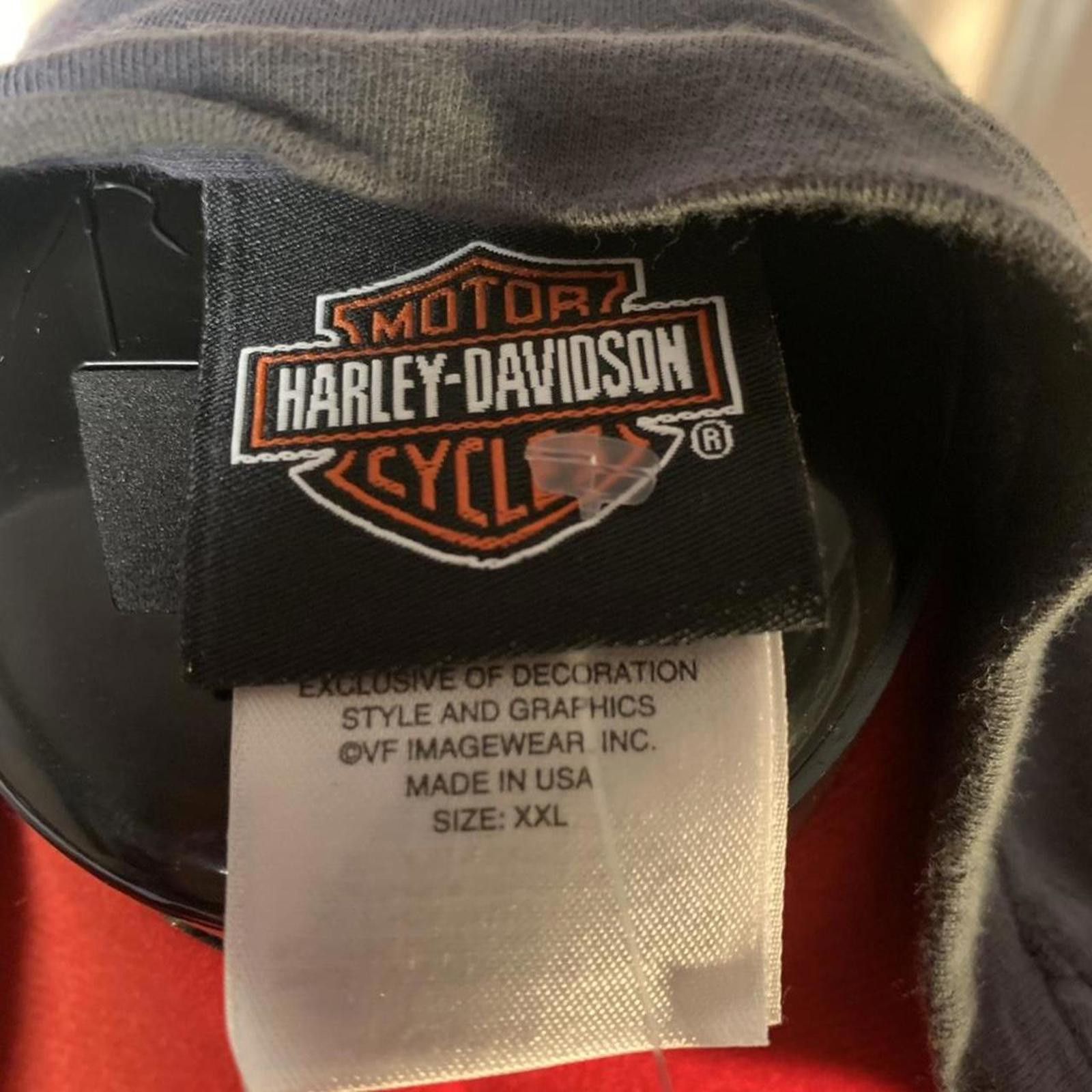 Harley Davidson Absolutely BANGER iconic vintage Harley Davidson shirt. Size US XXL / EU 58 / 5 - 4 Thumbnail