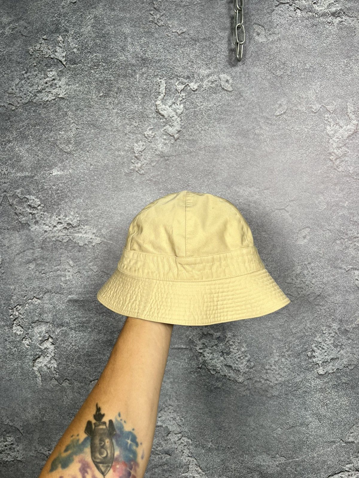 Aquascutum Vintage 90s Aquascutum Reversible Checkered Panama Hat Size ONE SIZE - 2 Thumbnail