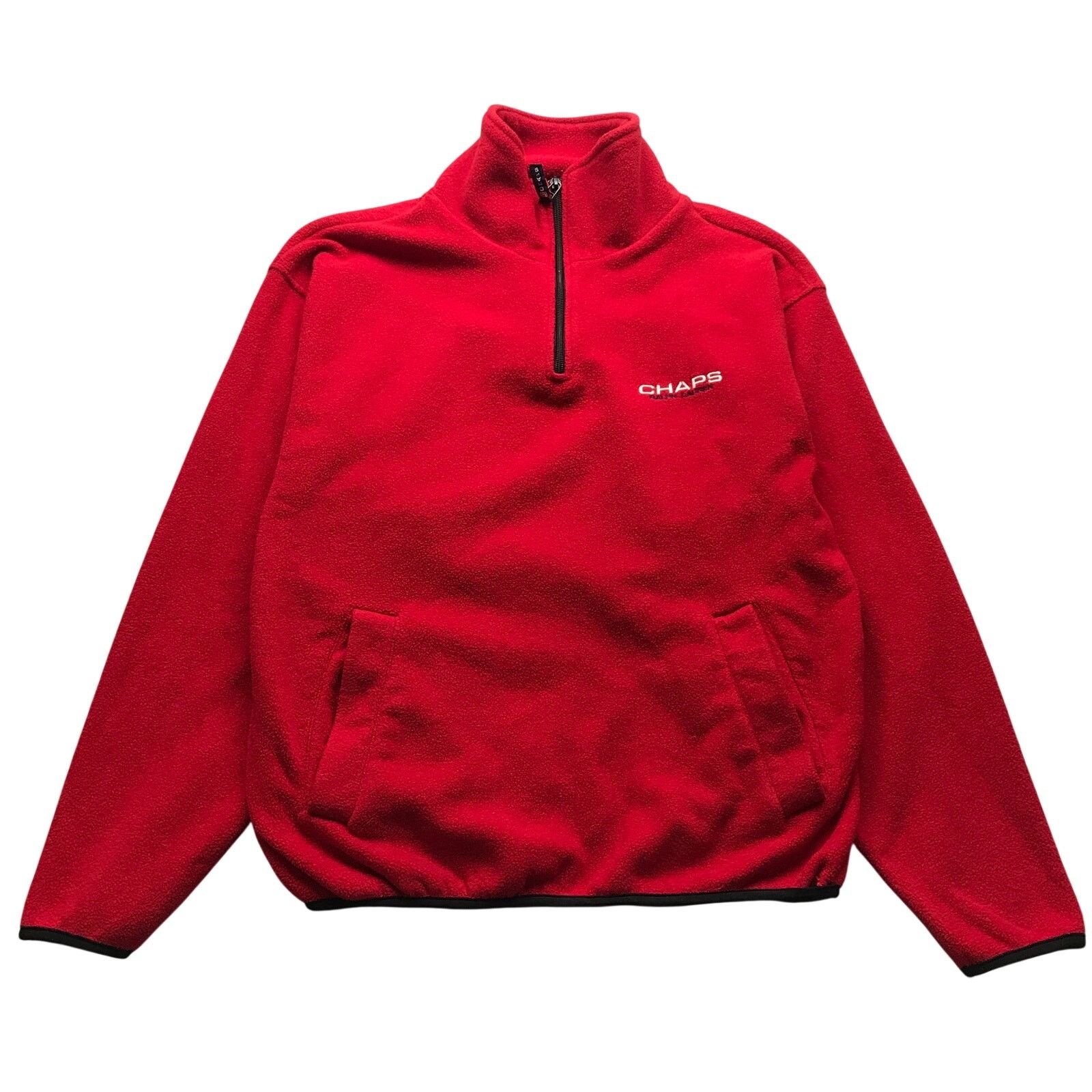 Chaps Ralph Lauren Vintage Chaps Ralph Lauren Sweater Men Medium M Logo Red Size US M / EU 48-50 / 2 - 1 Thumbnail