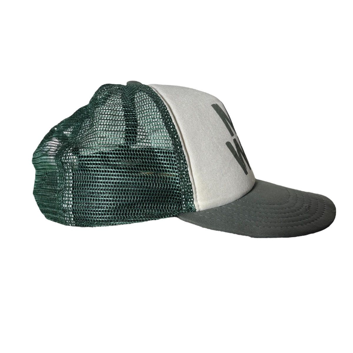 Stussy × Vintage Vintage Stussy Ready And Forward MY WAR Trucker Cap Size ONE SIZE - 4 Thumbnail