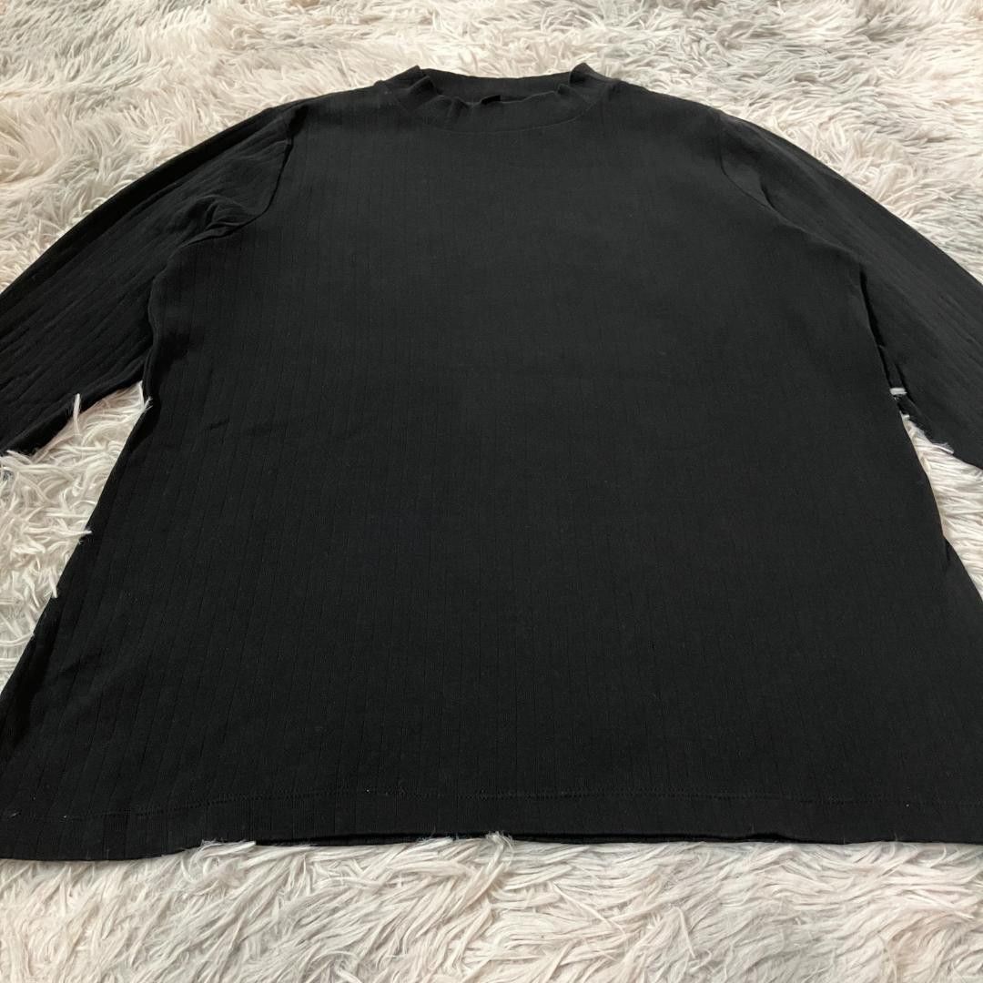 Uniqlo Uniqlo ribbed mock neck l/S shirt Size US XL / EU 56 / 4 - 2 Thumbnail