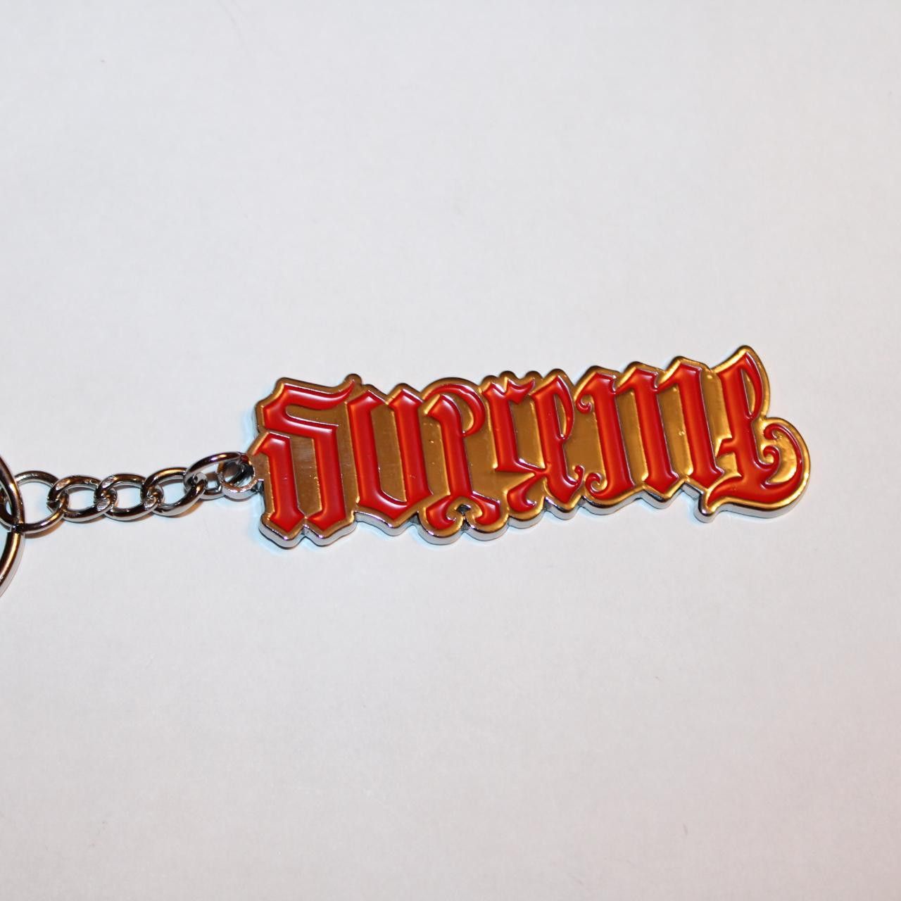 Supreme Supreme Ambigram Keychain - Red Size ONE SIZE - 4 Thumbnail