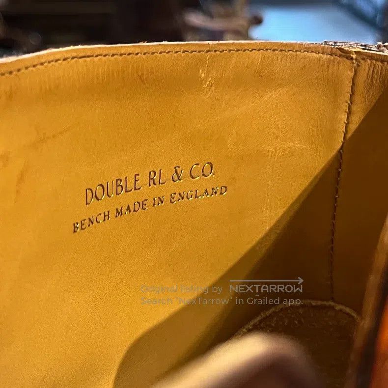 RRL Ralph Lauren RRL Ralph Lauren British made hand polished old paratroope Size US 8.5 / EU 41-42 - 8 Thumbnail