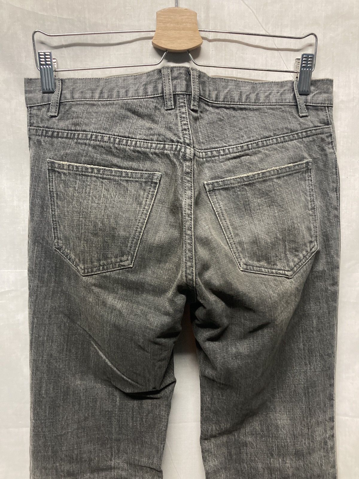 Ato Matsumoto Ato Matsumoto Flare Charcoal Denim Size US 32 / EU 48 - 4 Thumbnail