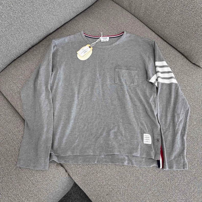 Thom Browne Thom Browne Round collar long sleeves Size US S / EU 44-46 / 1 - 1 Thumbnail
