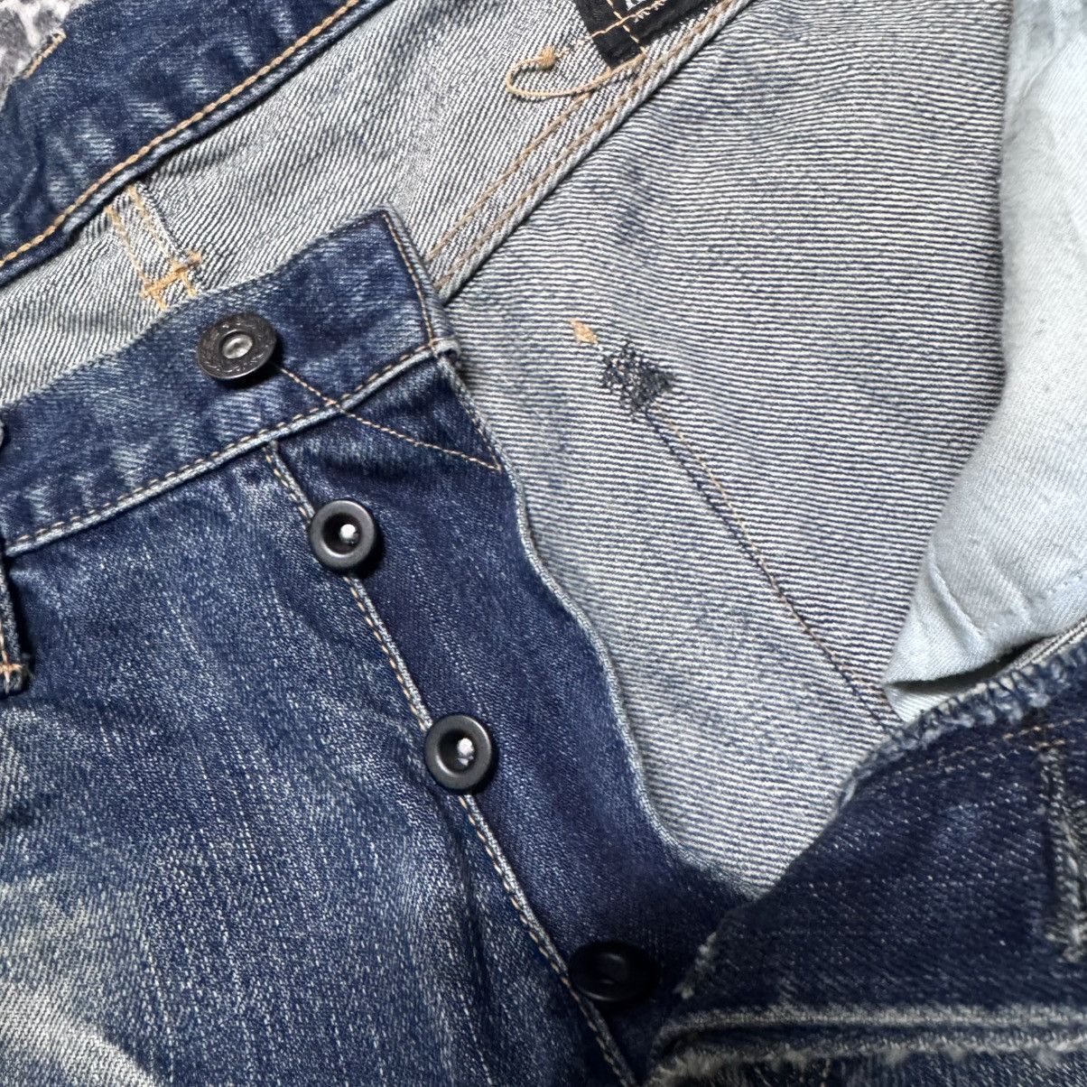 KURO Kuro Distressed Denim Selvedge Jeans Size US 32 / EU 48 - 20 Thumbnail