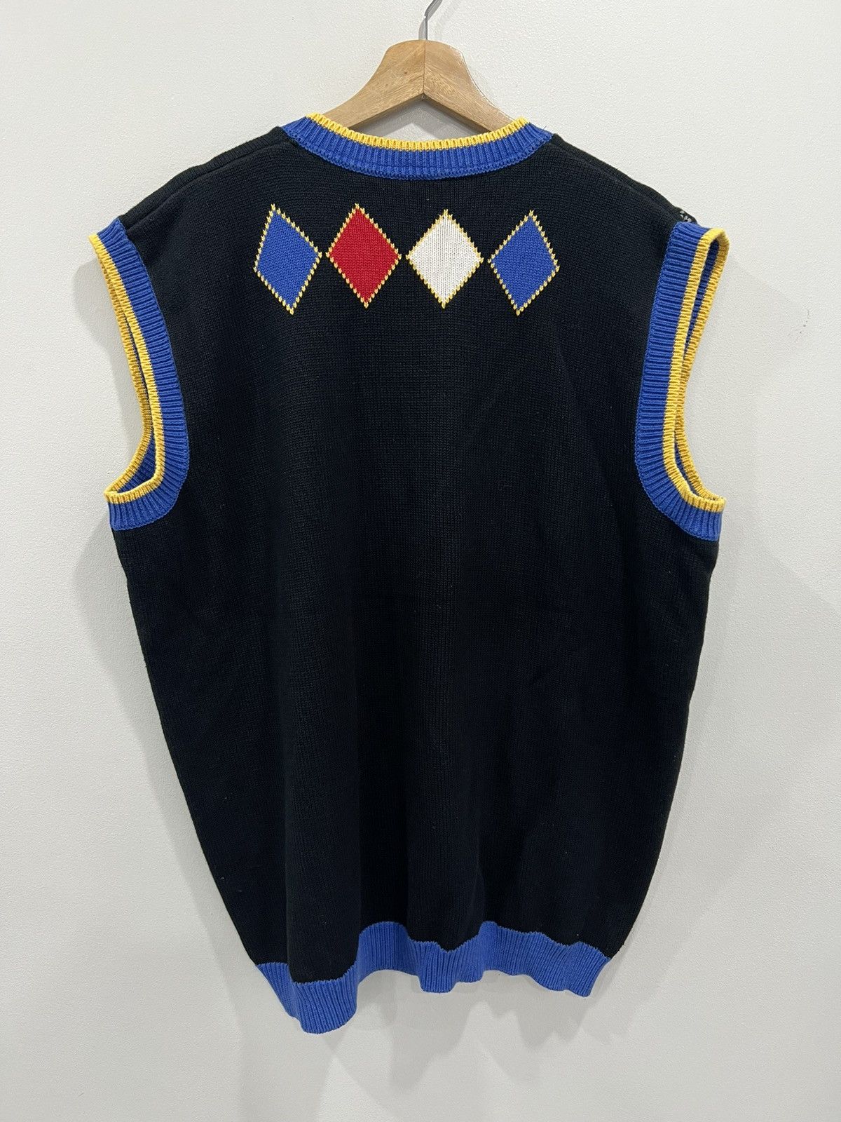Fubu Vintage Fubu Y2K Sweater Vest Knit argyle xxl Size US XXL / EU 58 / 5 - 2 Thumbnail