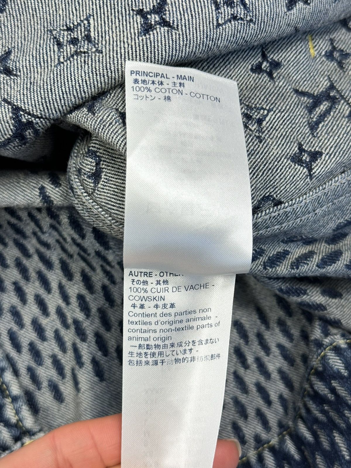 Louis Vuitton LOUIS VUITTON X NIGO MONOGRAM BLUE DENIM JACKET Size US XL / EU 56 / 4 - 13 Thumbnail