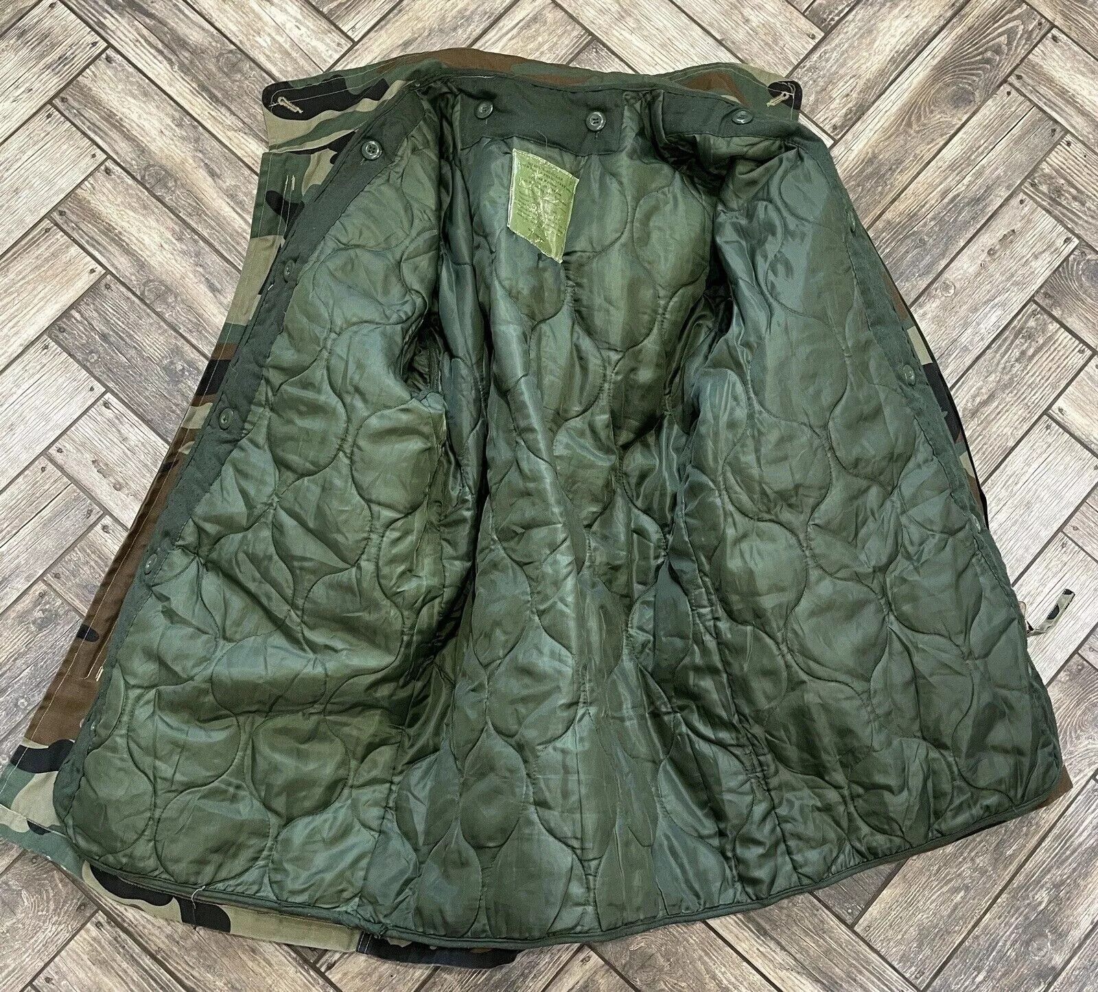 Vintage Vintage Camo Jacket Liner Men Fiels M65 Cold Weather US Army Size US M / EU 48-50 / 2 - 5 Thumbnail