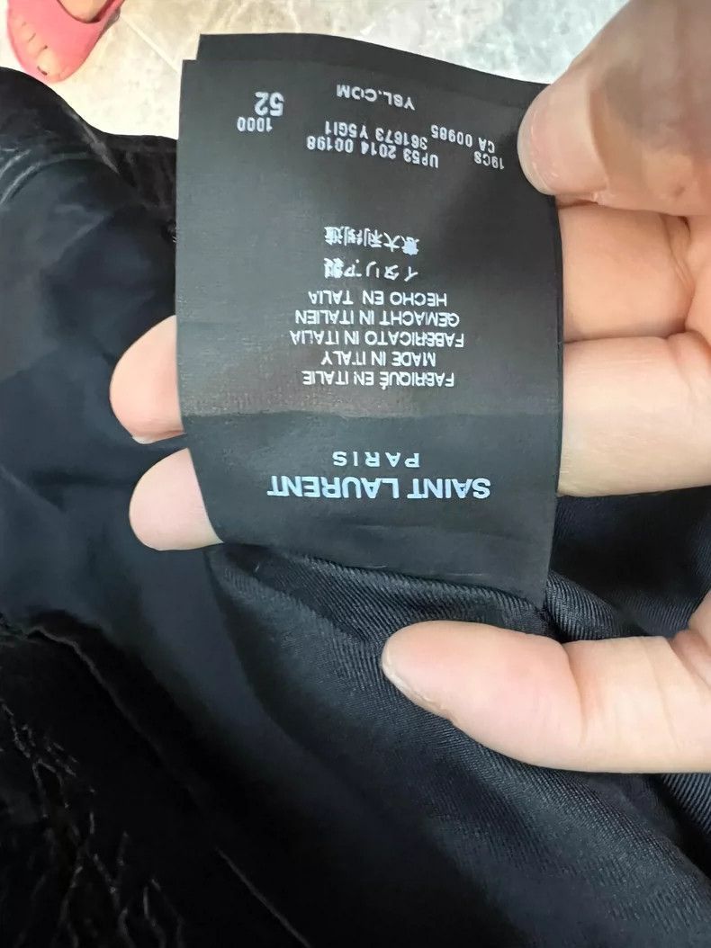Saint Laurent Paris saint laurent black leather jacket-2507 Size US L / EU 52-54 / 3 - 5 Thumbnail