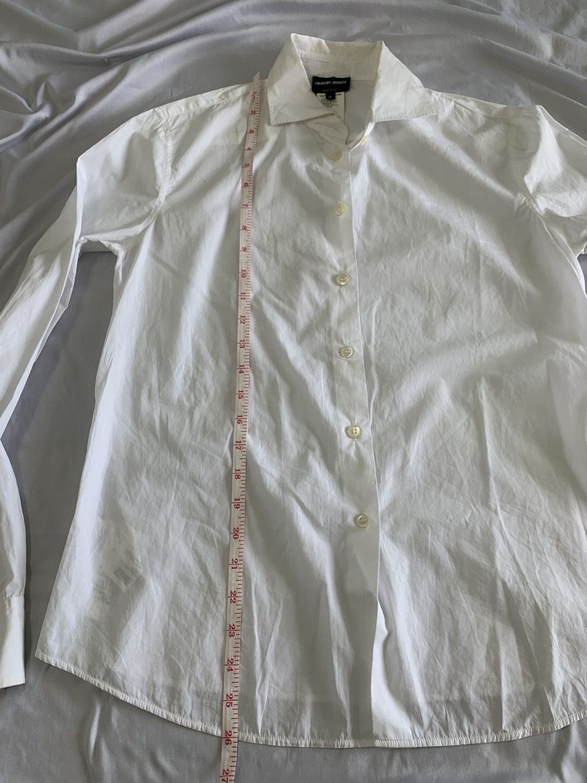 Giorgio Armani Giorgio armani with button up shirt Size US S / EU 44-46 / 1 - 11 Thumbnail