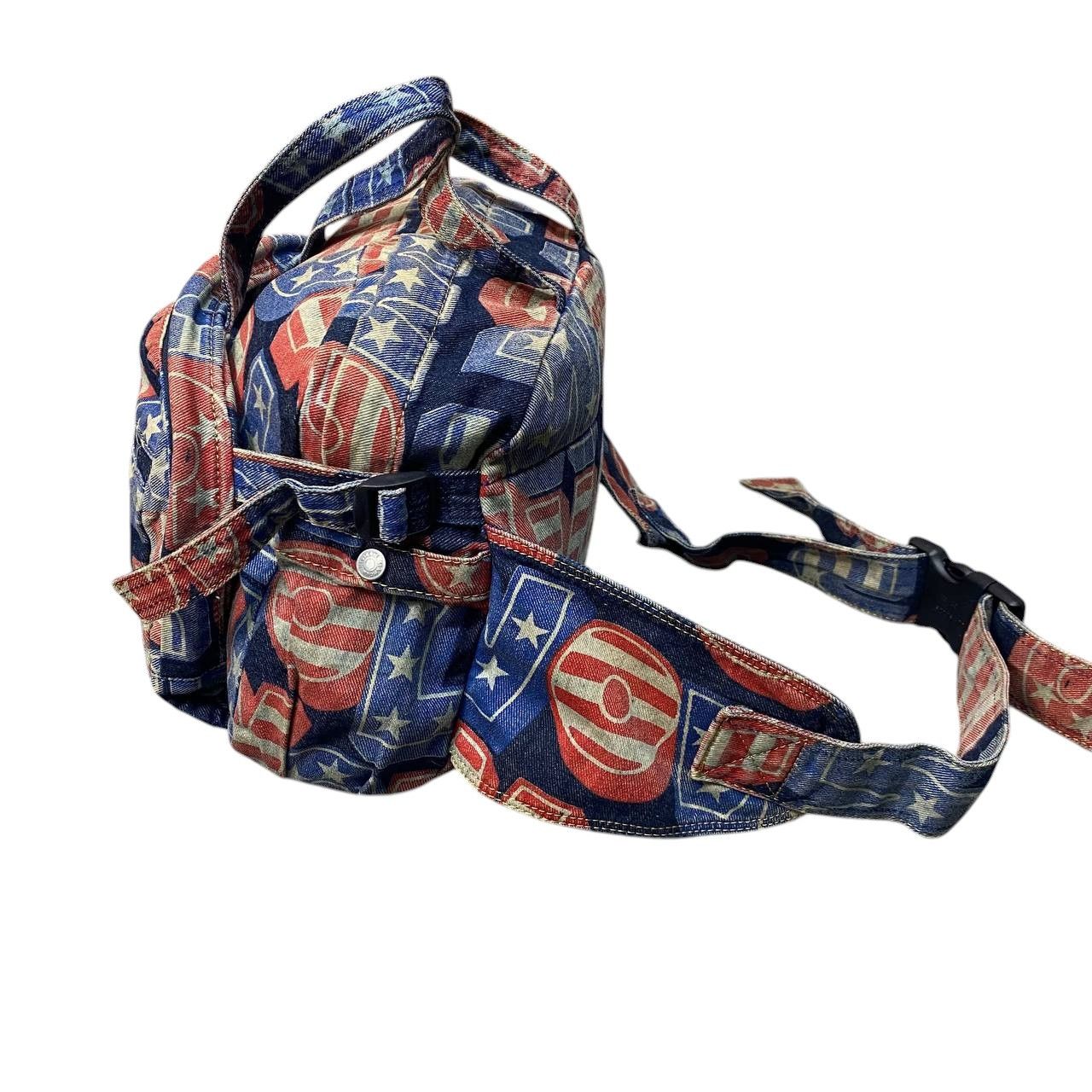 Hysteric Glamour VTG 90S HYSTERIC GLAMOUR TOOLS FIREFIGHTER BUMBAG DENIM Size ONE SIZE - 6 Thumbnail