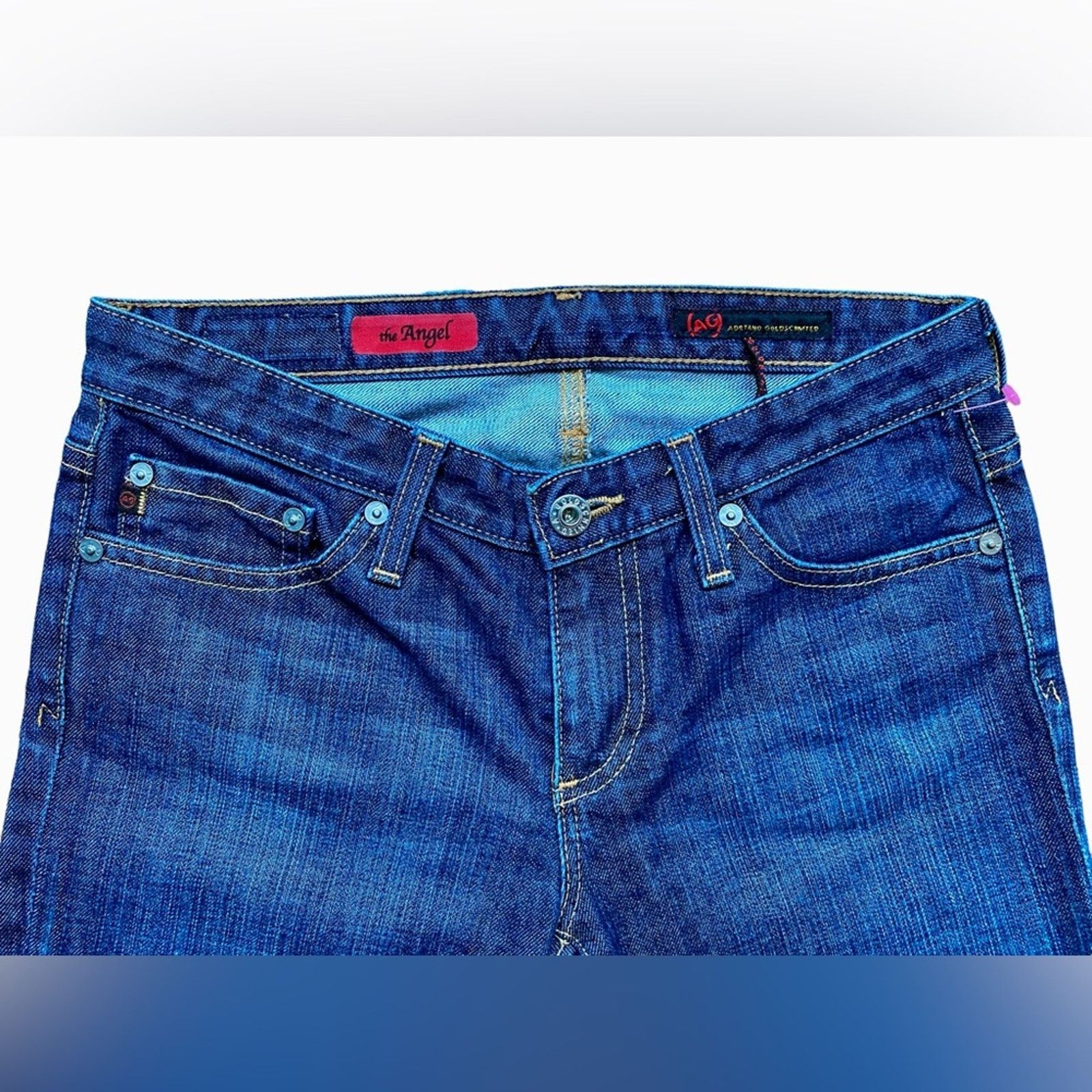 AG Adriano Goldschmied ADRIANO GOLDSCHMIED SLIM STRAIGHT JEANS Size 26" / US 2 / IT 38 - 5 Thumbnail