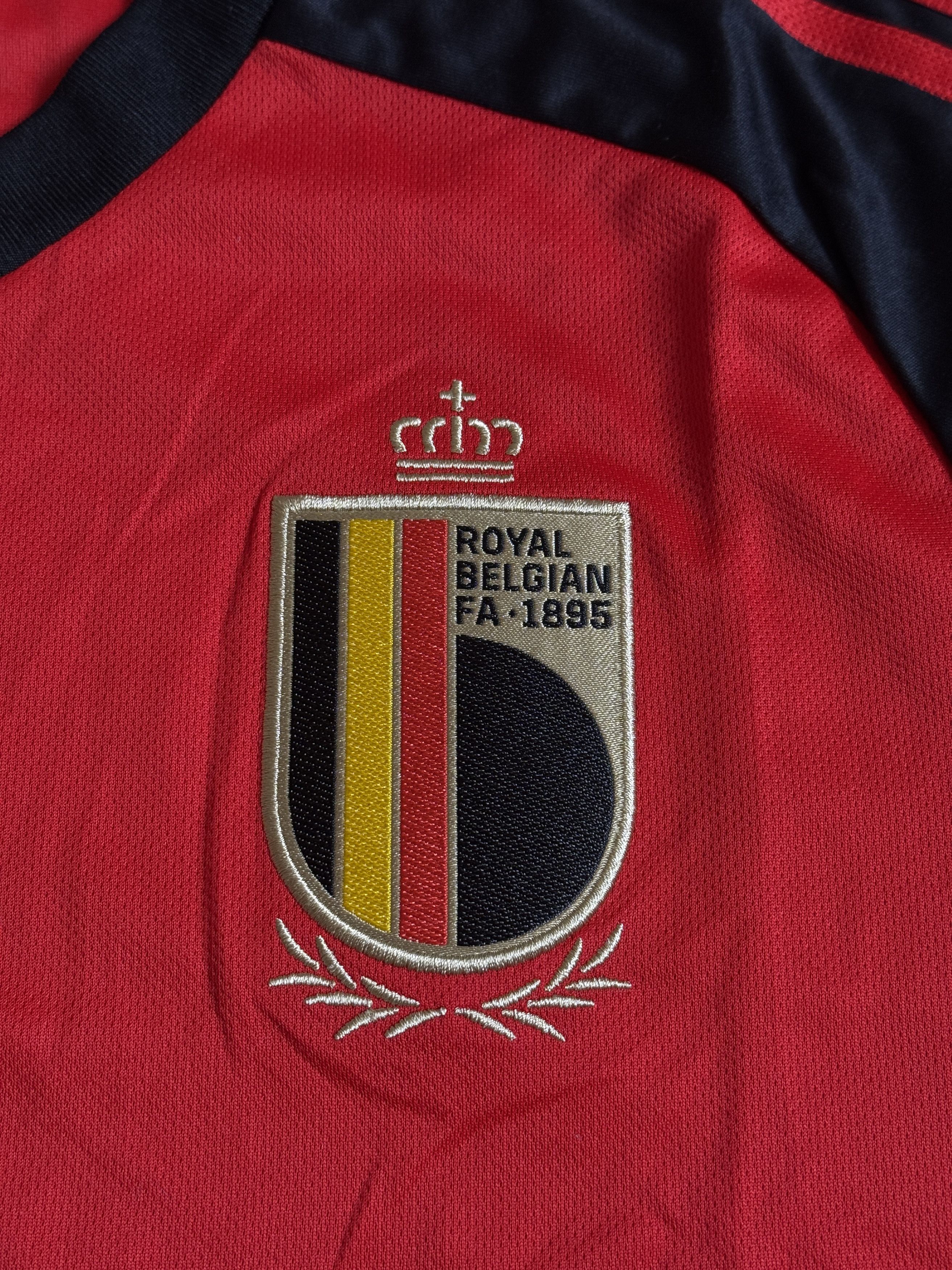 Adidas Belgium 2022 Home Jersey Shirt Adidas Football Soccer Men L Size US L / EU 52-54 / 3 - 7 Thumbnail