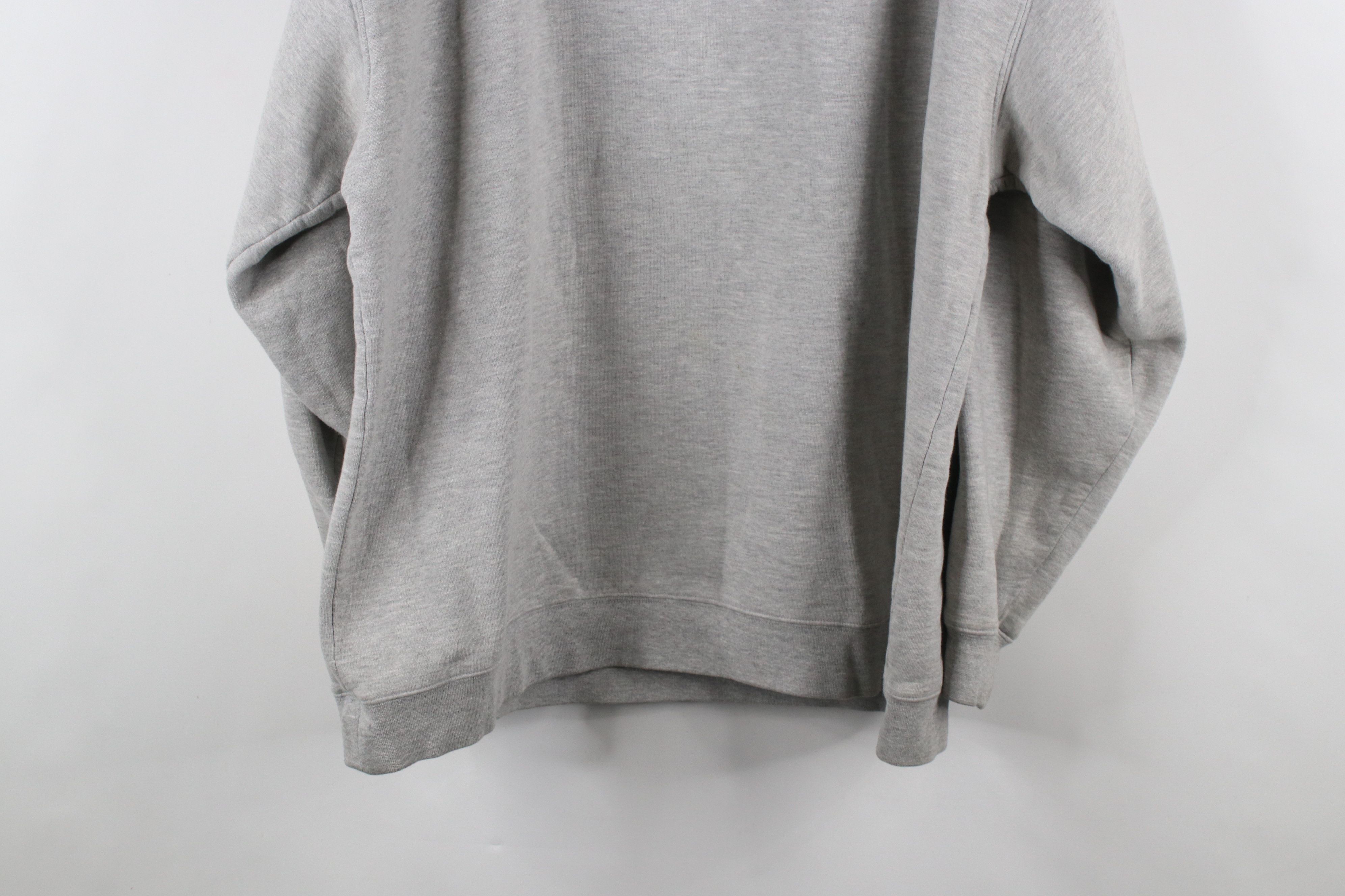 Puma × Vintage Vintage 90s Puma Heavyweight Hoodie Sweatshirt Heather Gray Size US XL / EU 56 / 4 - 14 Thumbnail