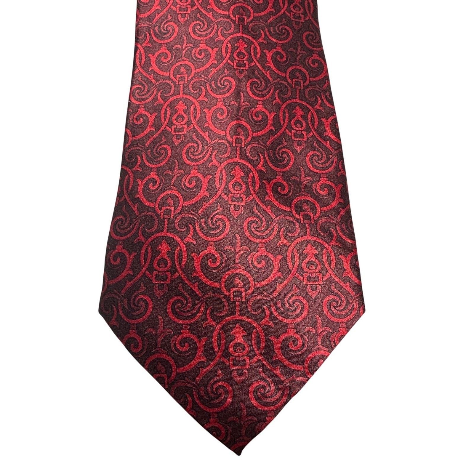 Donald Trump Donald Trump Signature Collection Red Silk Necktie Mens Tie Size ONE SIZE - 2 Thumbnail
