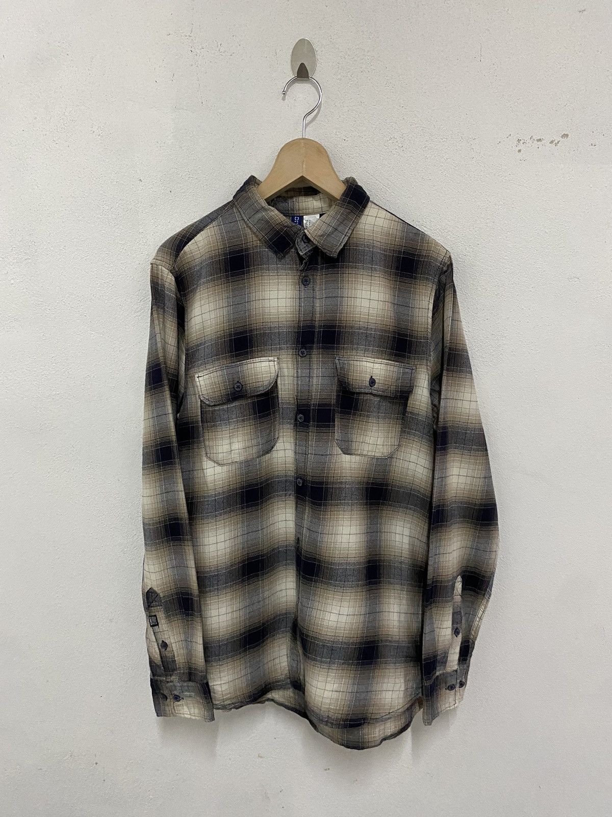 H&M × Vintage H&M Plaid Tartan Flannel Shirt Size US S / EU 44-46 / 1 - 2 Thumbnail