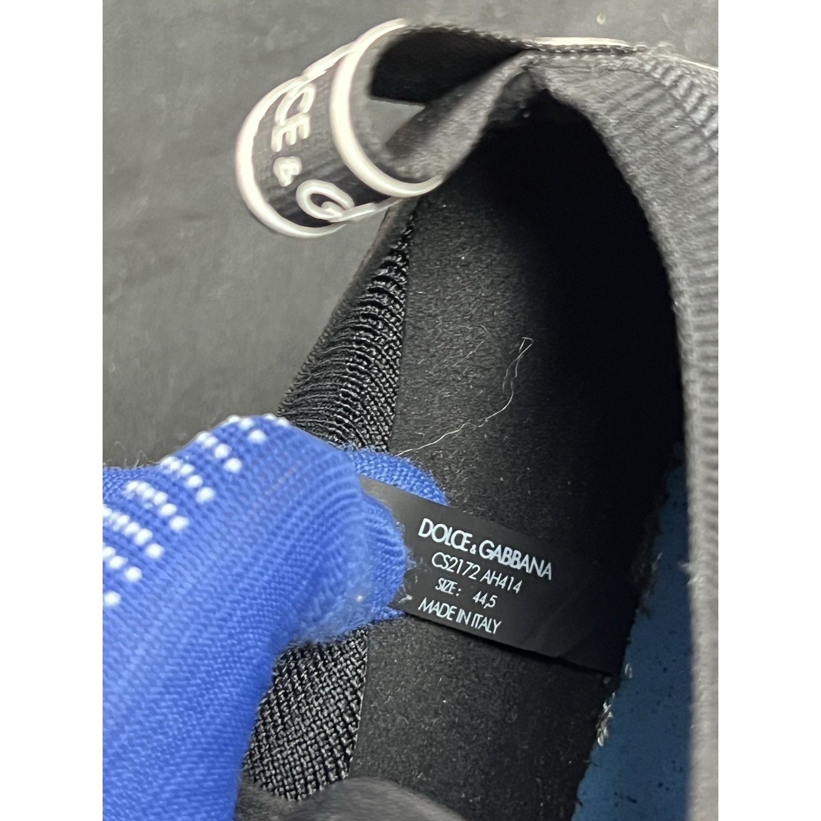 Dolce & Gabbana MINT! Dolce&Gabbana Black Fast Sneakers Size 44.5 / 10.5 Size US 10.5 / EU 43-44 - 12 Thumbnail
