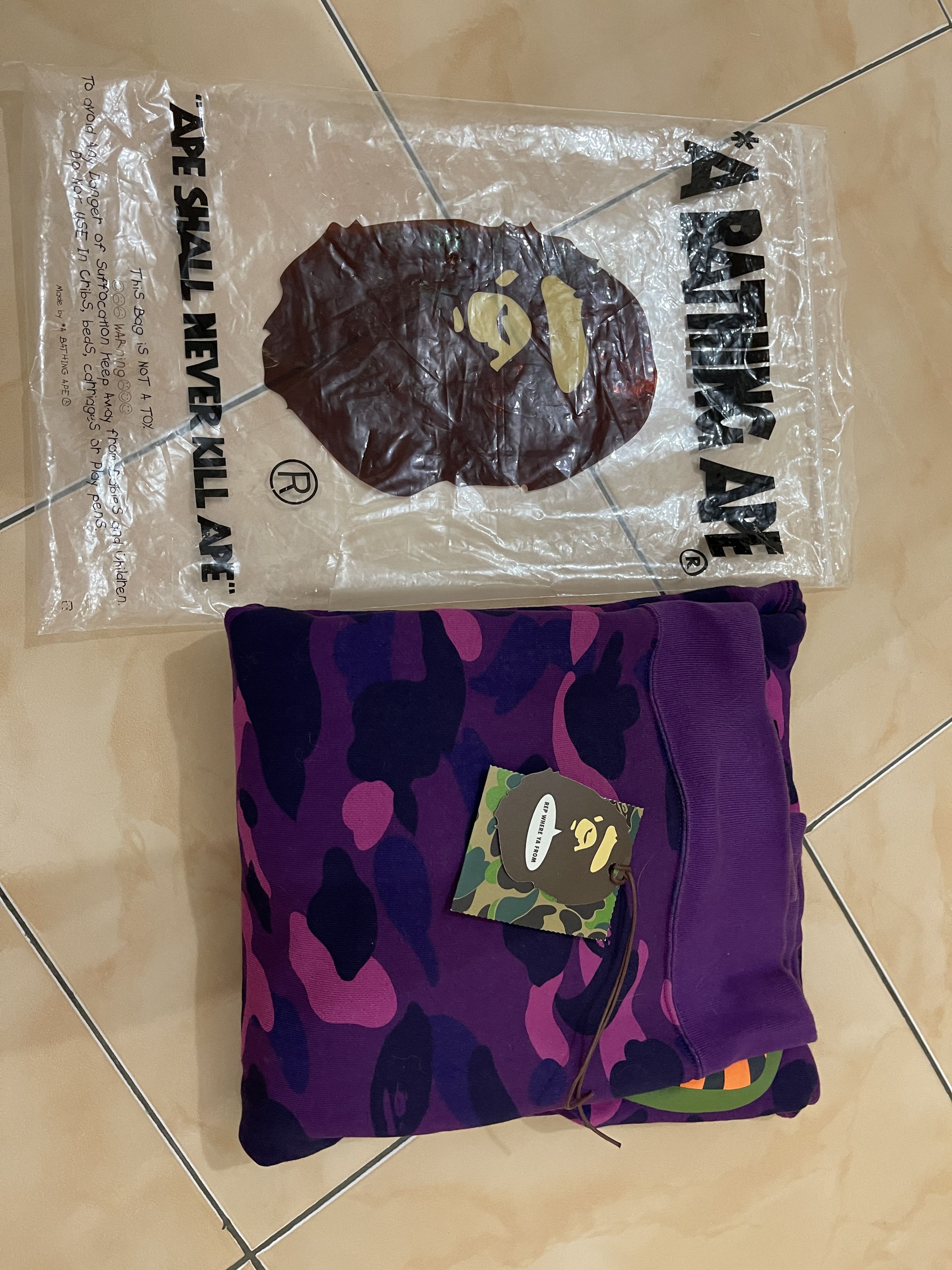 Bape Color Camo Shark Pullover Hoodie Size US L / EU 52-54 / 3 - 17 Thumbnail