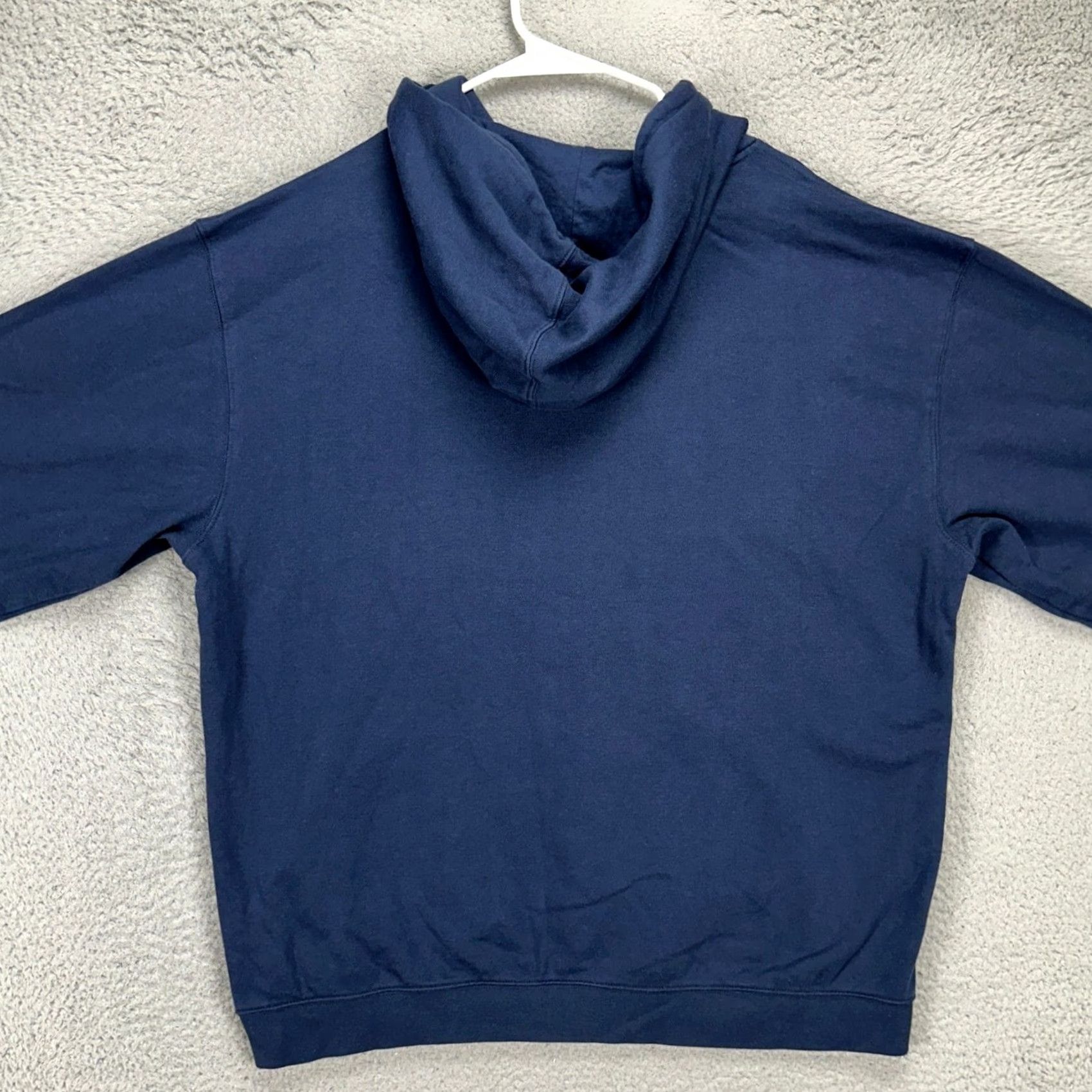 Vintage Field & Stream Mens Hoodie Sweatshirt XL Blue Eagle American Flag Drawstring NEW Size US XL / EU 56 / 4 - 3 Thumbnail