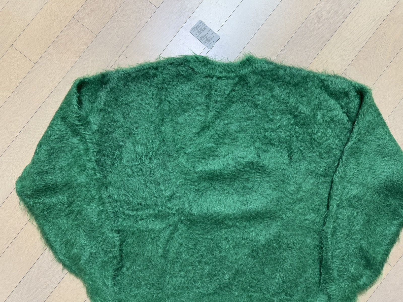 Saint Michael Saint Michael 23FW Mohair Knit Green Size US M / EU 48-50 / 2 - 2 Thumbnail