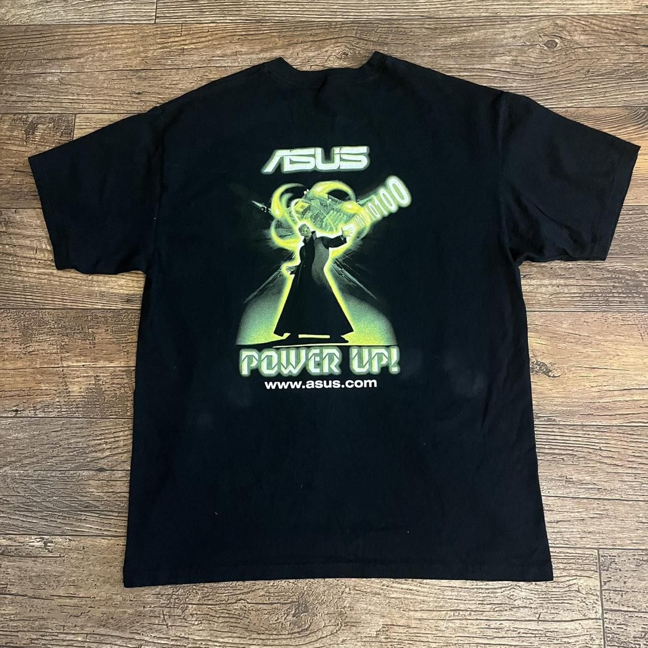 Hanes 2000’s Asus Power Up T-Shirt Size US L / EU 52-54 / 3 - 1 Thumbnail