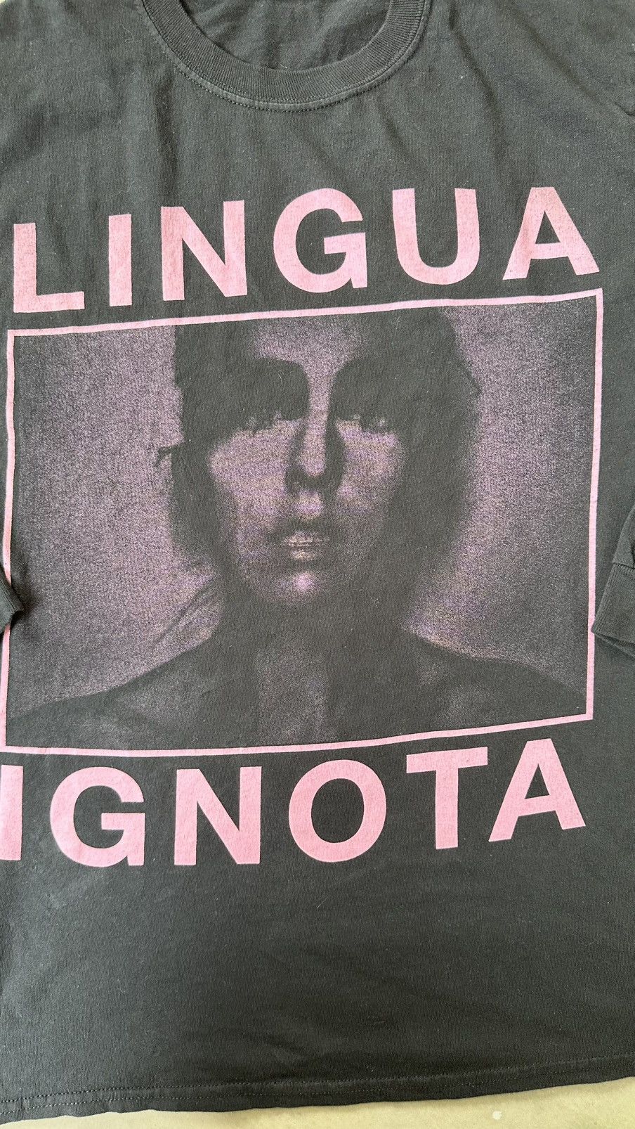 Vintage LINGUA IGNOTA KRISTIN HAYTER LS TEE Size US M / EU 48-50 / 2 - 2 Thumbnail