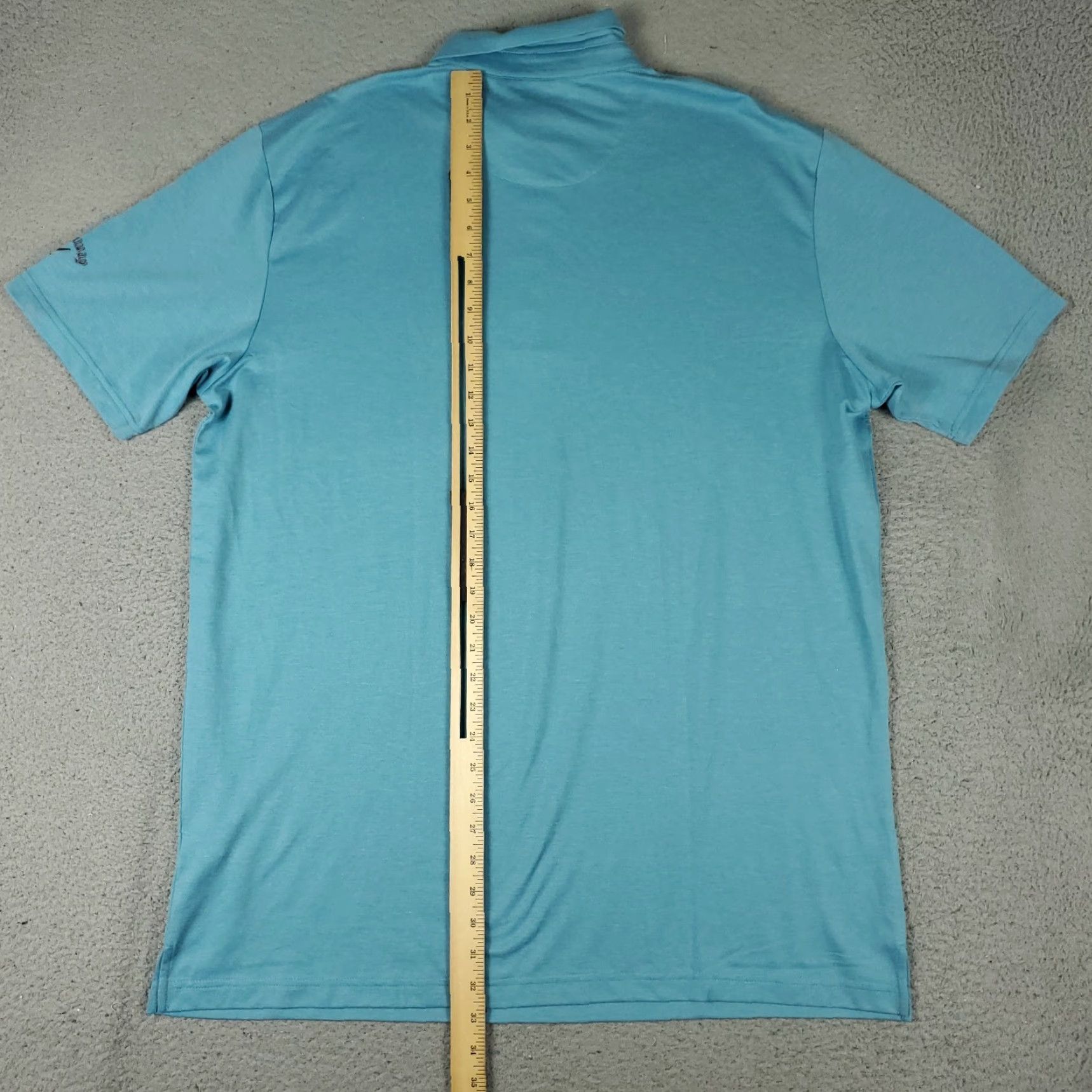 Vintage Greg Norman Polo Shirt Mens XL Blue Striped Polo Shirt Golf Casual Short Sleeve Size US XL / EU 56 / 4 - 3 Thumbnail