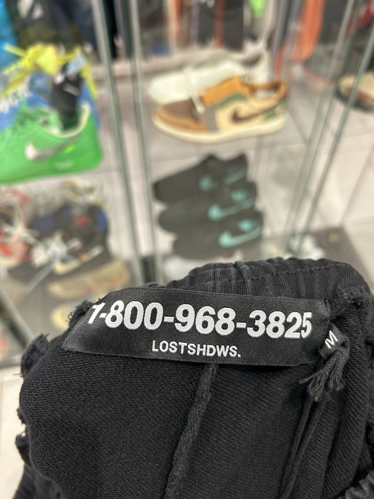 LOSTSHDWS Lost shdws dirty sweatpants black Size US 34 / EU 50 - 5 Thumbnail