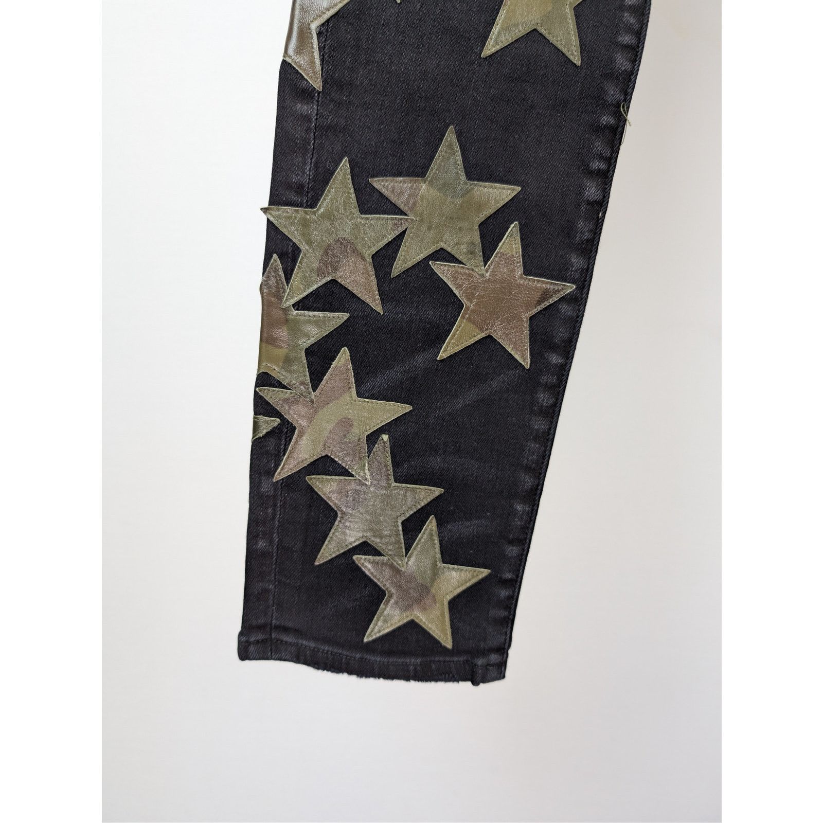 Amiri o1rshd1 Chemist Jean Denim Jeans in Aged Black Size US 31 - 9 Thumbnail