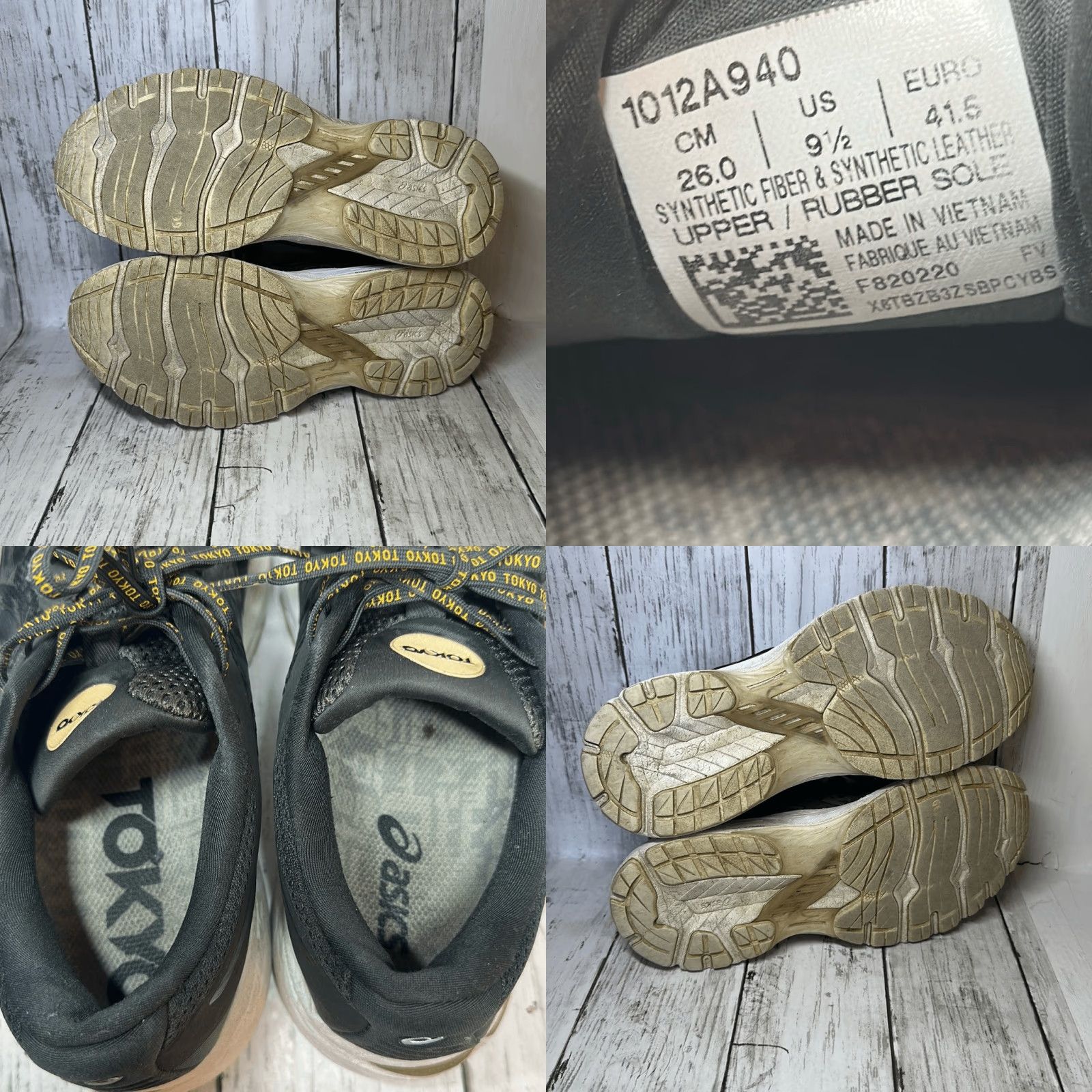 Asics ASICS GT-2000 Women Sneaker 9.5 Black Tokyo Laces 1012A940 Size US 10 / IT 40 - 8 Thumbnail