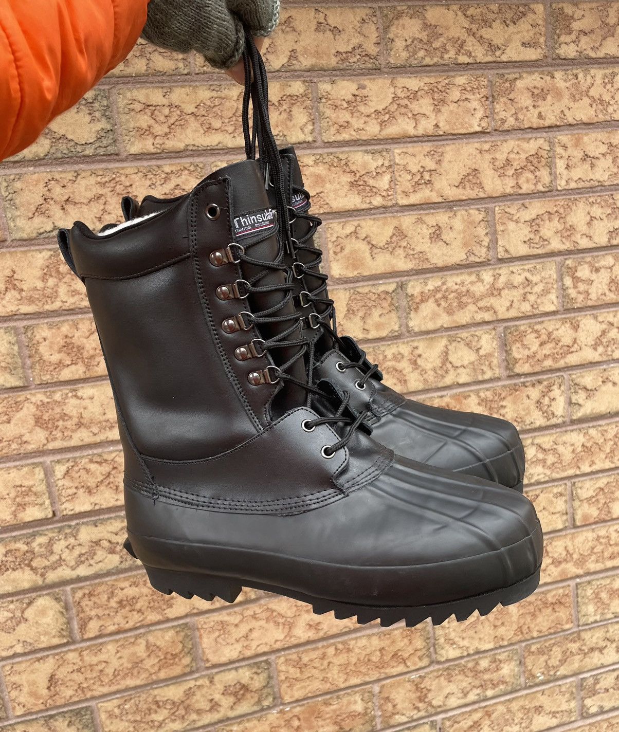 Vintage Vintage Military Lined Combat Boots Size US 10.5 / EU 43-44 - 2 Thumbnail