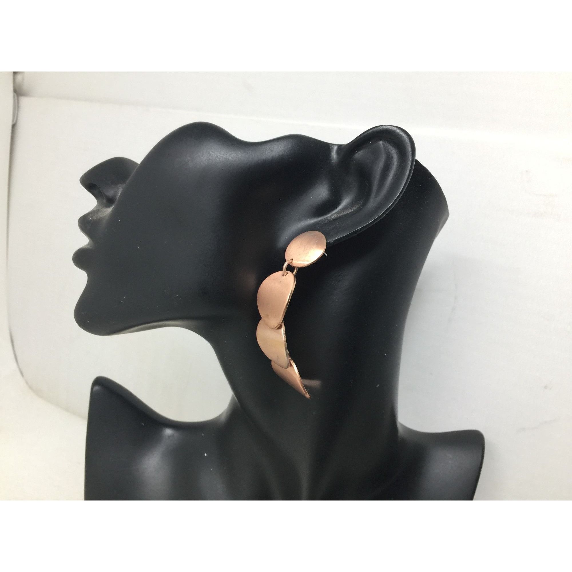 Other Women's Rose Gold Dangle Drop Earrings Size ONE SIZE - 6 Thumbnail