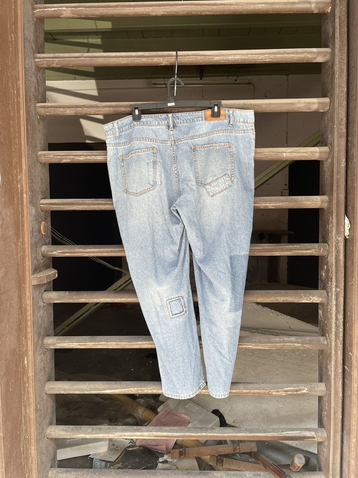 Jean Paul Gaultier Patchwork jeans by JPG Size 40" / US 18 - 2 Thumbnail