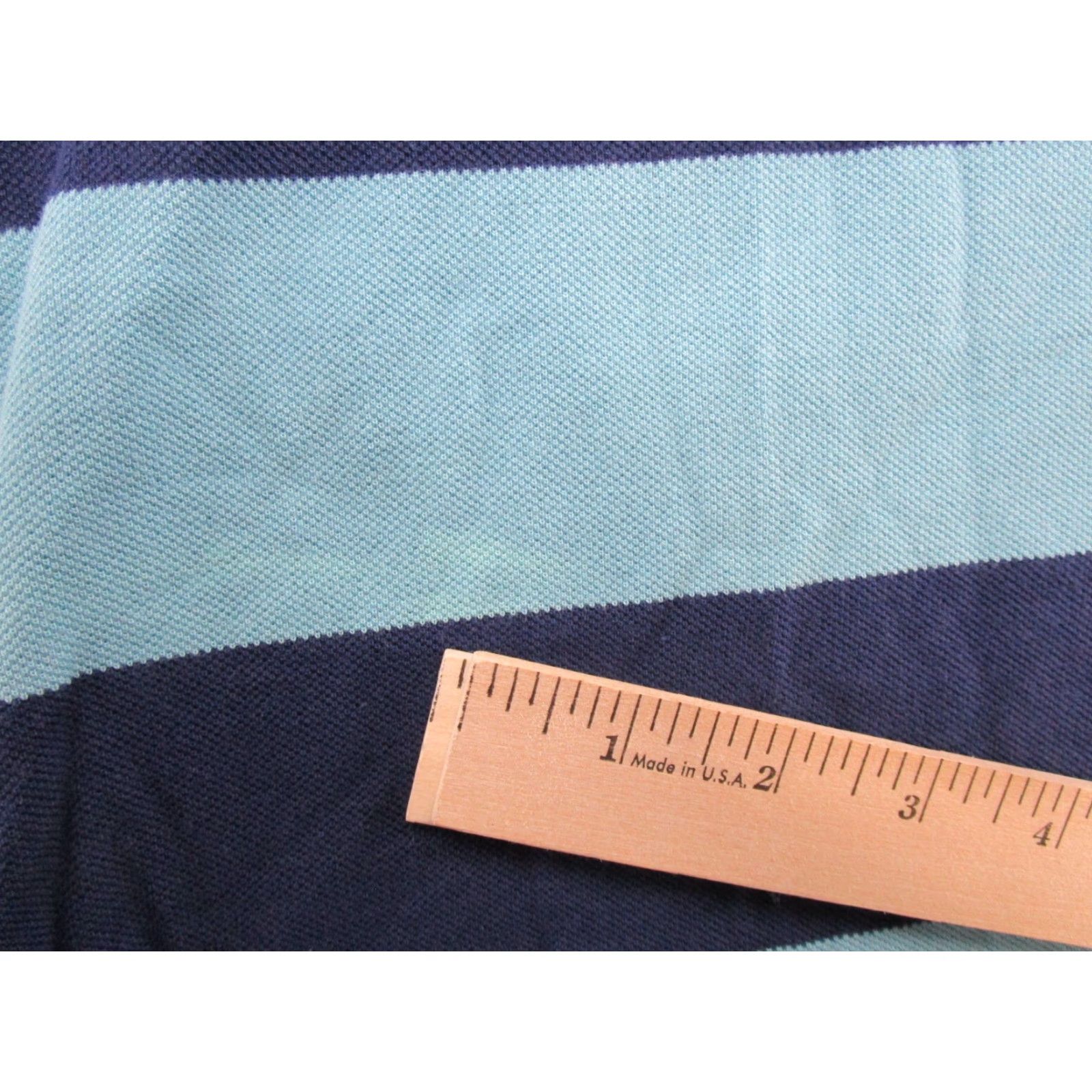 Nautica Nautica Polo Shirt Mens XL Blue Striped Slim Fit Casual Short Sleeve Shirt Mens XL Blue Striped Polo Size US XL / EU 56 / 4 - 2 Thumbnail
