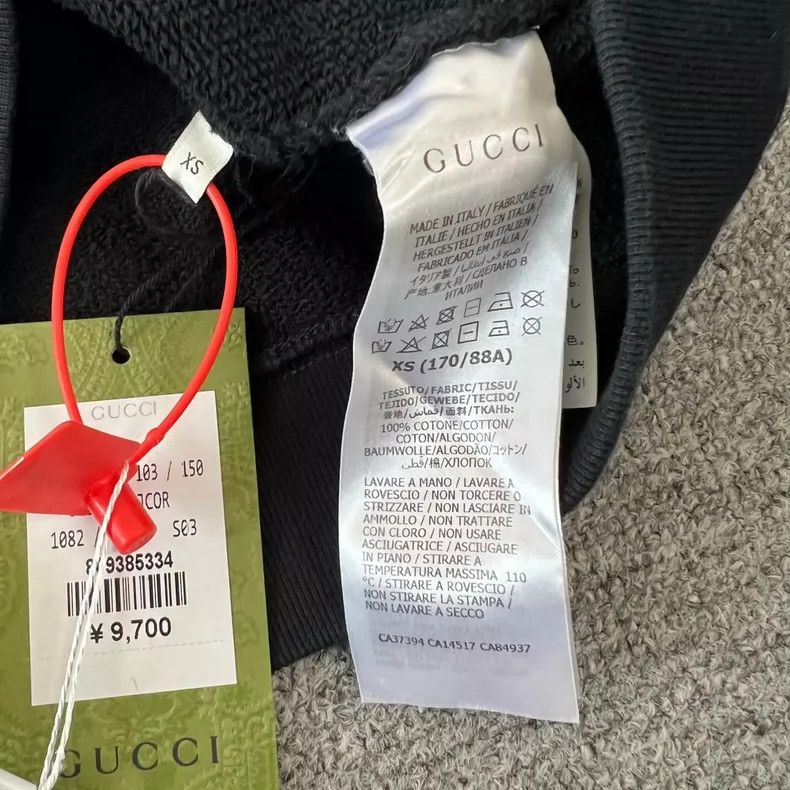 Gucci Gucci Big Logo Hooded Sweatshirt 2504-Nextarrow Size US XS / EU 42 / 0 - 8 Thumbnail