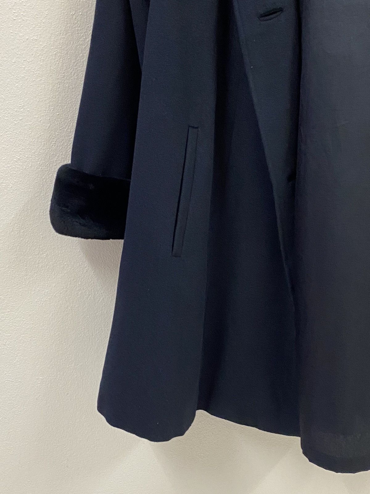 Japanese Brand The Original Petersohn Wool Coat Jacket Fur Size US L / EU 52-54 / 3 - 6 Thumbnail