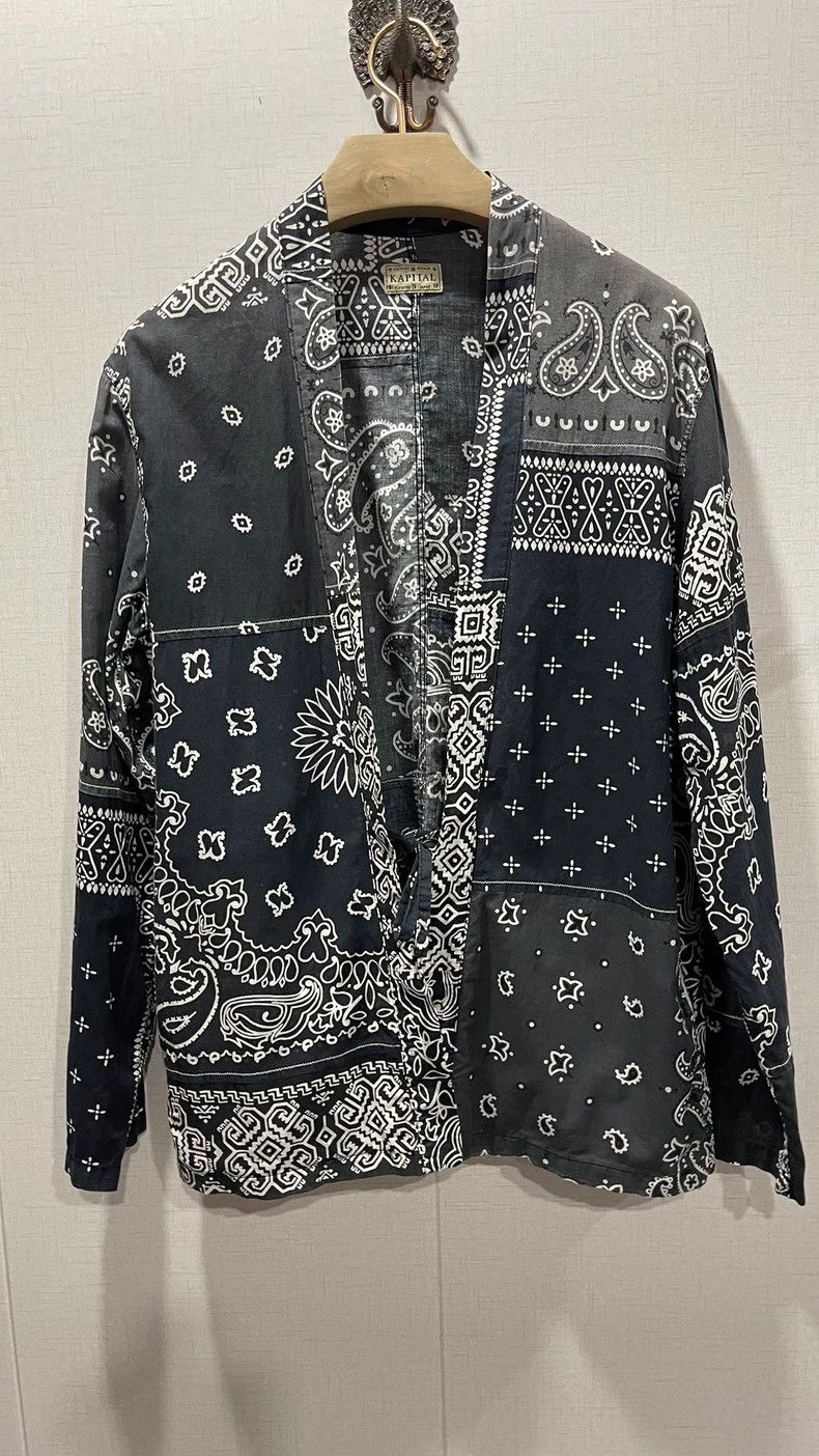 Kapital Kapital Lightweight Paisley Pattern Cardigan Size US M / EU 48-50 / 2 - 1 Thumbnail
