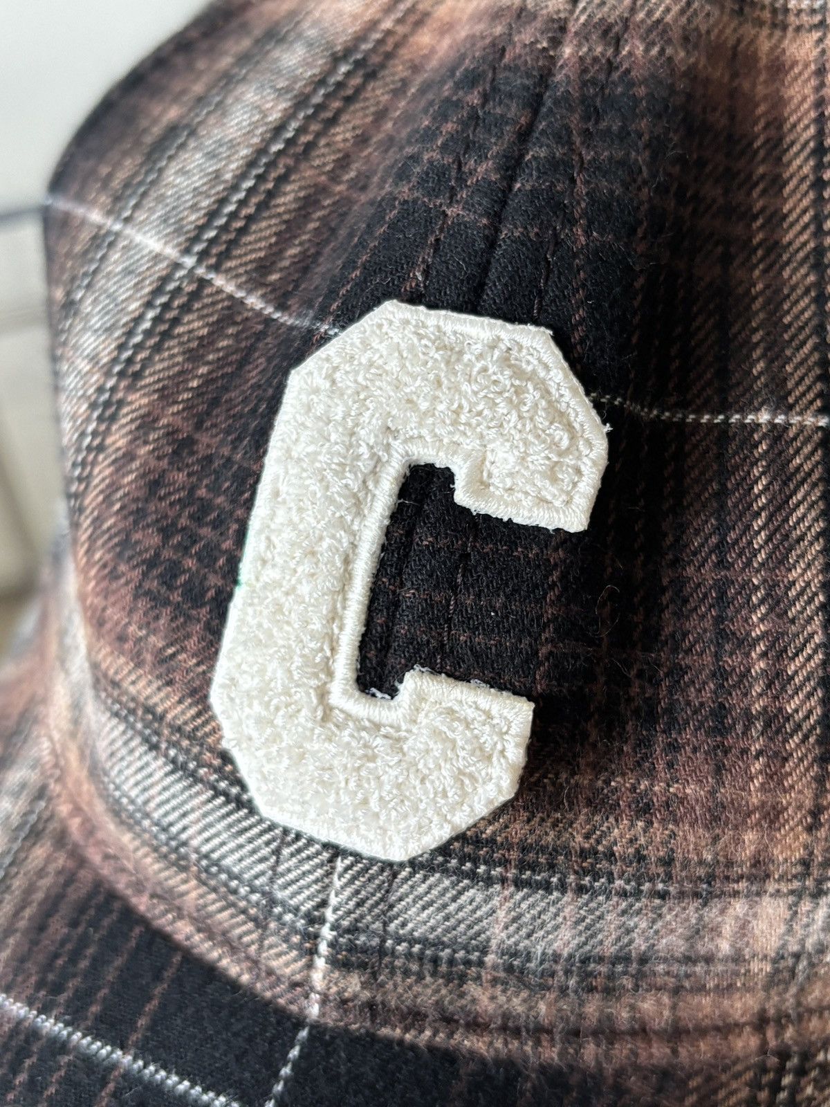 Celine CELINE | $590 | WOOL COLLEGE PATCH LETTER BASEBALL HAT Size ONE SIZE - 8 Thumbnail