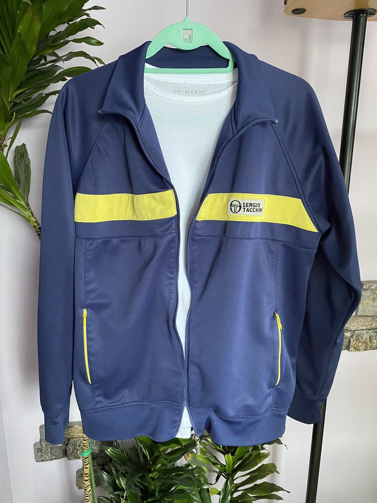 Sergio Tacchini × Vintage Y2k Vintage Sergio Tacchini Track Jacket Size US L / EU 52-54 / 3 - 3 Thumbnail