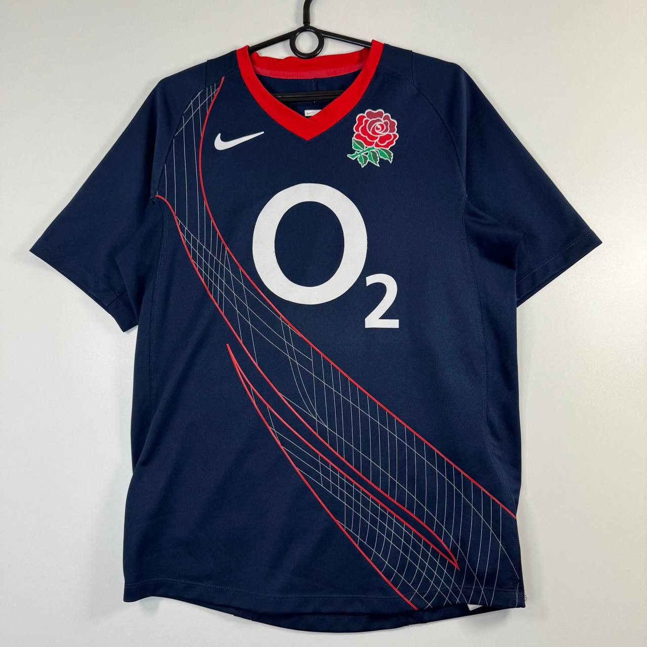Other Nike England Rugby O2 Jersey Navy Red Men’s Shirt Size M Size US M / EU 48-50 / 2 - 1 Thumbnail