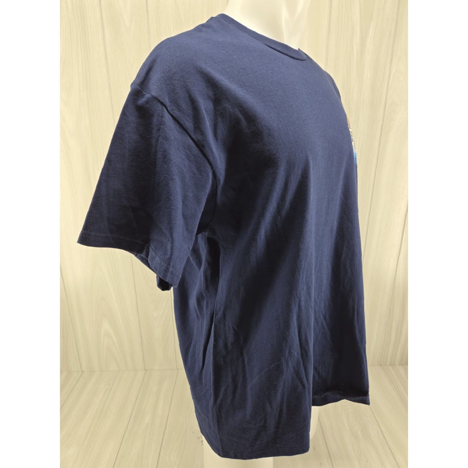Delta ST GEORGE ISLAND FLORIDA SHORT SLEEVE T-SHIRT XL BLUE Unisex Adults Shirt Mens Womens Size US XL / EU 56 / 4 - 7 Thumbnail