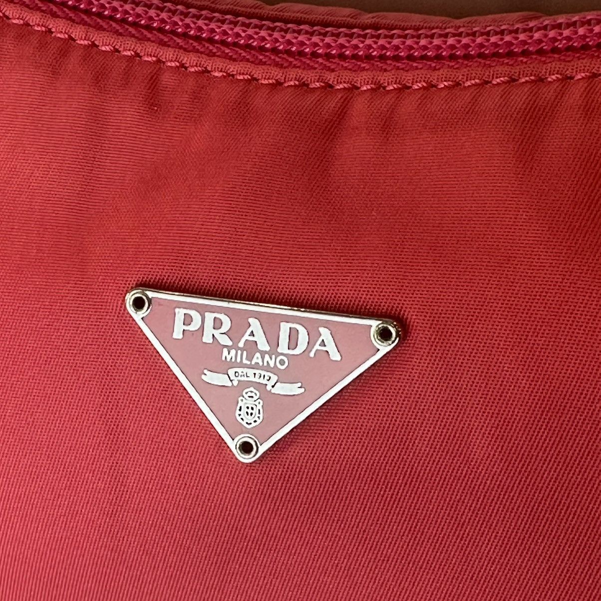Prada Prada Nylon Pink Pochette Size ONE SIZE - 9 Thumbnail