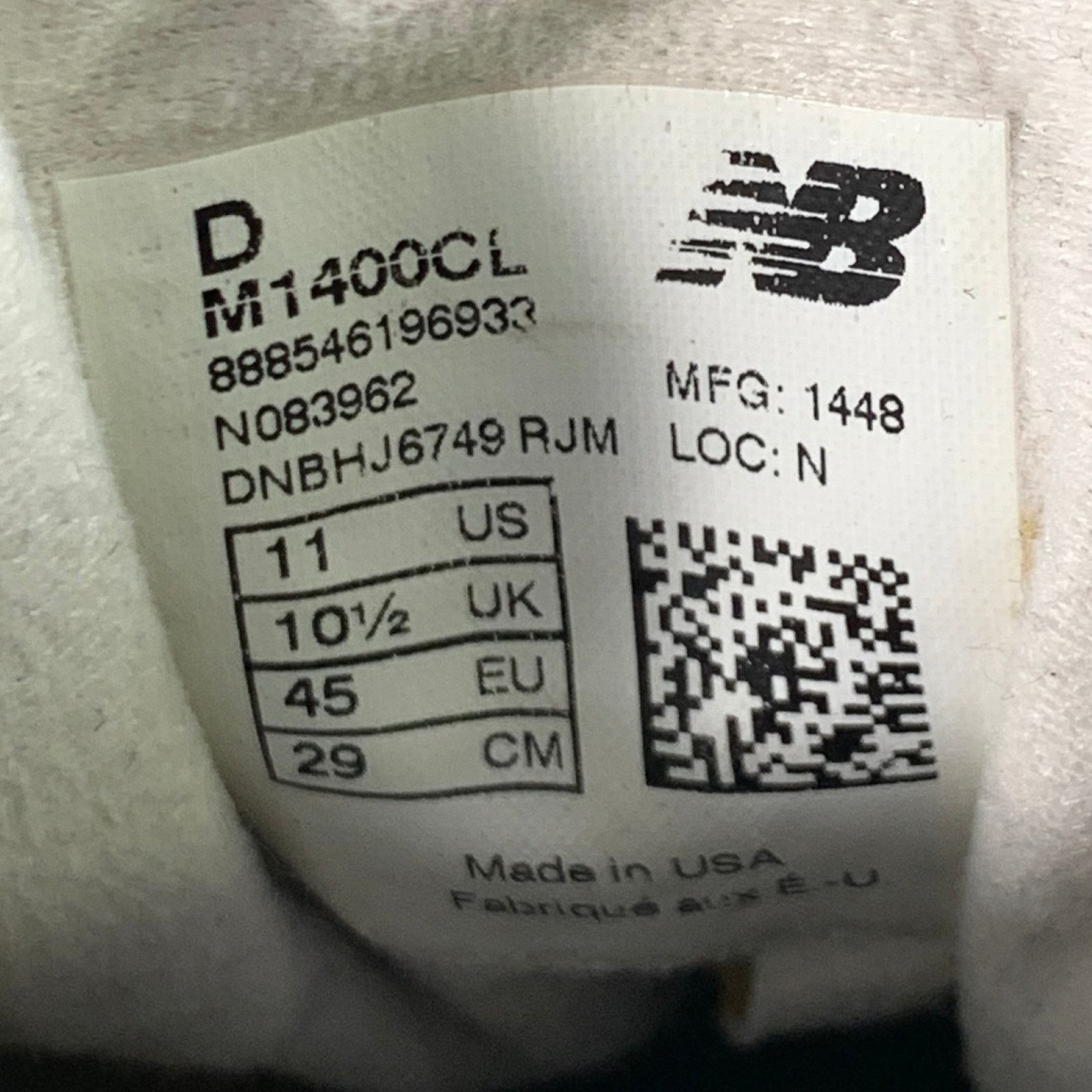New Balance NEW BALANCE 1400 Mustard Yellow Suede Mesh Athletic Sneakers Size US 11 / EU 44 - 8 Thumbnail